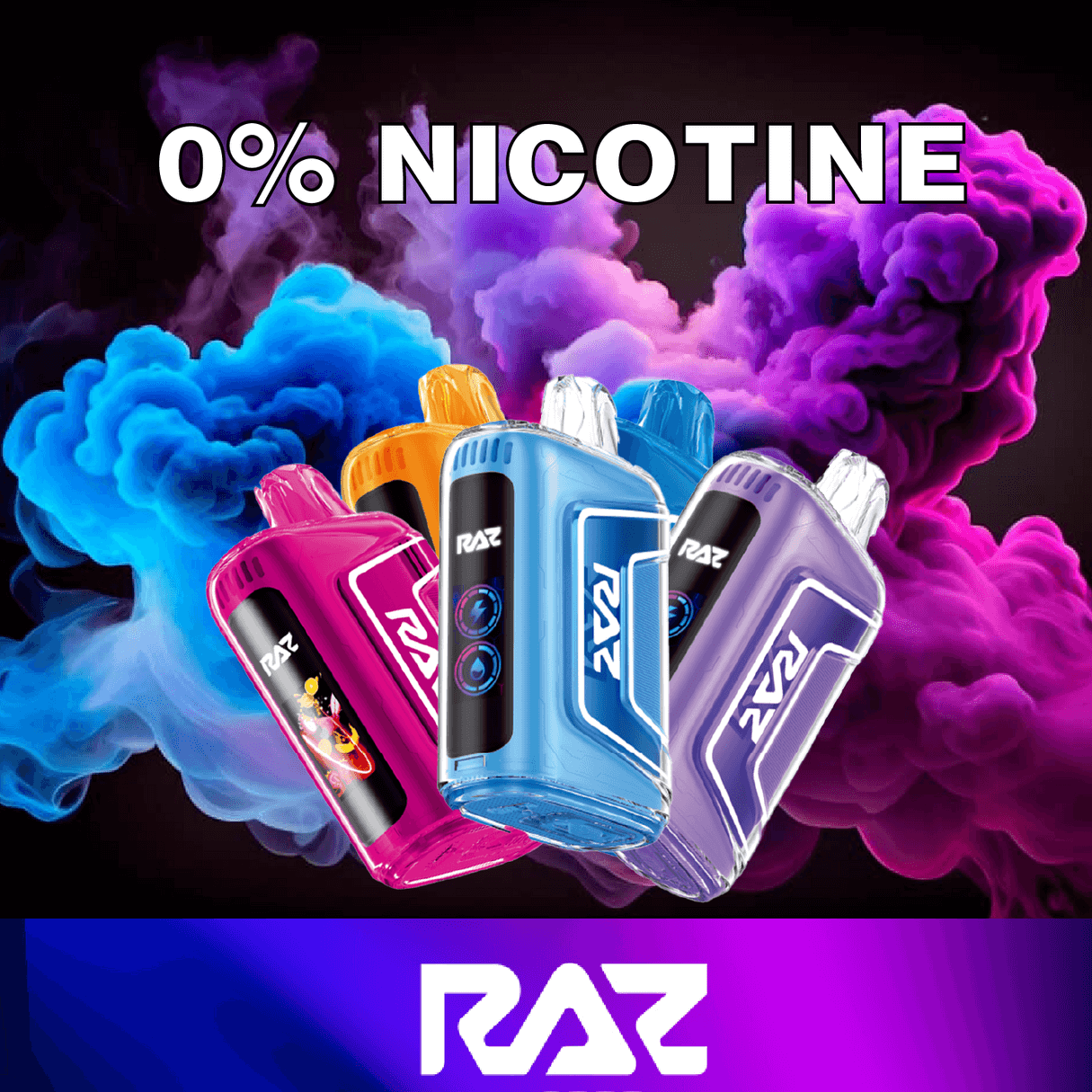 Raz Zero-Nicotine disposable Vape